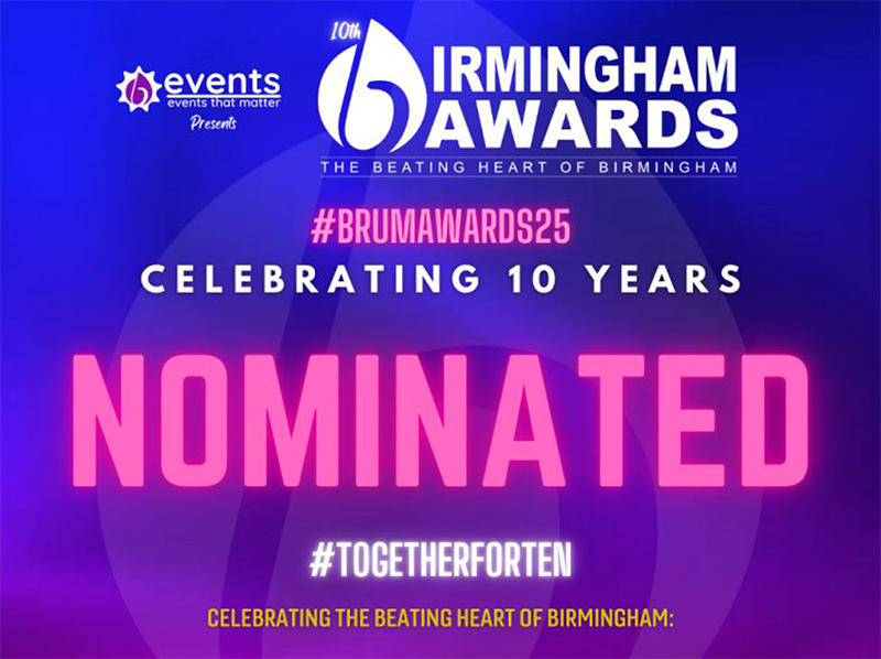Birmingham Awards - Nominated