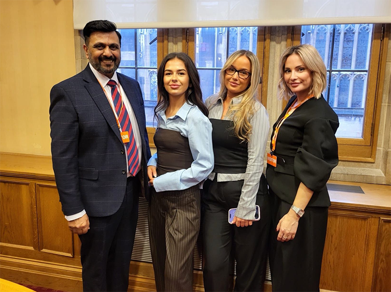 Pyvital team at House of Lords Event