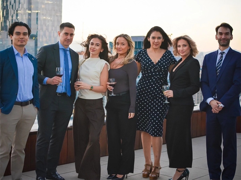 PYVITAL team with event speakers at the UK market entry briefing in Mexico City